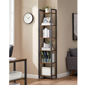 <span class=keywords><strong>Libreria</strong></span> Moderna a 6 Ripiani per Casa, Ufficio, Scuola, Hotel, Soggiorno, Camera da Letto <span class=keywords><strong>30</strong></span> X 40 X 186 <span class=keywords><strong>cm</strong></span> - Product Image 2