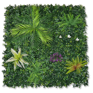 Panel de Césped <span class=keywords><strong>Artificial</strong></span> Resistente a los Rayos UV de 100*100cm, Planta <span class=keywords><strong>Artificial</strong></span> para Pared, Paisaje Vertical para Exteriores, Seto de Plantas Artificiales para <span class=keywords><strong>Terraza</strong></span> de Restaurante - Product Image 6