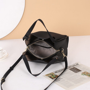 Chất lượng cao chính hãng da túi xách thời trang phụ nữ Vai Túi công suất lớn retro phong cách Crossbody Túi Sản phẩm bán buôn - Product Image 5