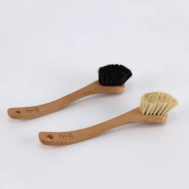 High Quality Waxed Beech Wood Pot Brush Clean Dish Brush