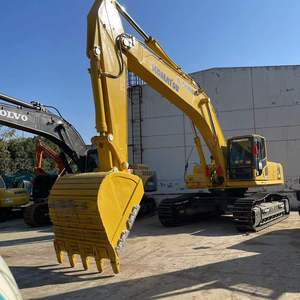 Komatsu-Excavadora usada de 45 toneladas, original, japonesa, con motor y bomba, capacidad de cubo de 2,1 m, potencia de 259kW - Product Image 2