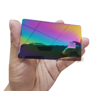 Thẻ Ghi <span class=keywords><strong>N</strong></span>ợ ATM VISA Với Khe Cắm Chip Và Sọc Từ Tính Trống Cầu Vồng Gương Kim Loại Thẻ Tí<span class=keywords><strong>n</strong></span> Dụng Vậ<span class=keywords><strong>n</strong></span> Chuyể<span class=keywords><strong>n</strong></span> Nhanh - Product Image 4