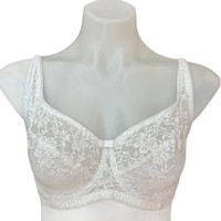 Soutien-gorge sexy en dentelle à armatures push-up pour femmes grandes tailles, respirant, bretelles réglables, utilisation quatre saisons
