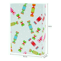 Boîte cadeau en papier rigide de luxe pliable sur mesure avec fermeture magnétique pour mariage, Noël, fêtes, avec logo