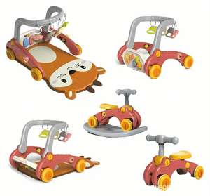 Juguete de Actividades 5 en 1 para Bebés, Tapete de Juego con Caballito Mecedor de Dibujos Animados, Piano de Pedales, <span class=keywords><strong>Gimnasio</strong></span> Multifuncional, Juguetes Musicales de Aprendizaje para Niños - Product Image 3