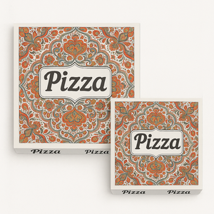 Venta al por mayor de papel para llevar biodegradable desechable impreso personalizado caja de embalaje de pizza tendencia forma cuadrada para alimentos de Vietnam - Product Image 2