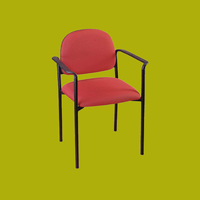 Chaise de loisirs simplifiée avec accoudoir pour les visiteurs JYX-WC-04FR