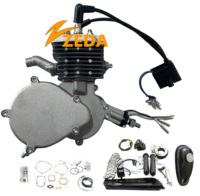 Kit moteur de vélo ZEDA90PRO, deux bougies d'allumage, vélo motorisé, moteur de vélo 2 temps 80cc