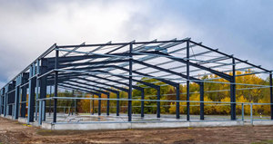 Heetverkopende staalconstructie magazijngebouw, constructie van staal - Product Image 3