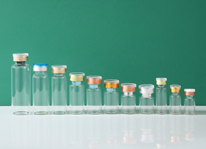 Flacon en verre avec 10 mg de peptides dans une poudre lyophilisée 2-en-1 pour soins de beauté - Product Image 4