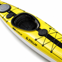 Kayak de mer professionnel Stellar, faible volume, en fibre de carbone, léger, pour expéditions océaniques, haute performance