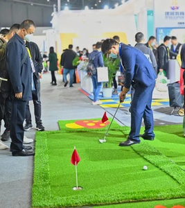 Coupe de golf intérieure Aide à la formation Gazon synthétique et caoutchouc pour la pratique sportive - Product Image 5