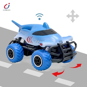 Chengji shantou-camión todoterreno teledirigido de 4 canales con <span class=keywords><strong>control</strong></span> <span class=keywords><strong>remoto</strong></span>, coche acrobático de tiburón para niños - Product Image 2
