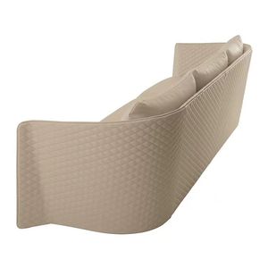 فيلا إيطالية بتصميم منزلي ، أريكة صالة جلدية فاخرة - Product Image 6