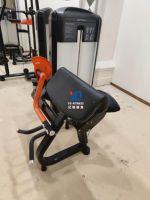 YG-6021 Machine à curls avec bras courbé à 45 degrés et sélection de charge par pignon, équipement de musculation pour l'entraînement musculaire