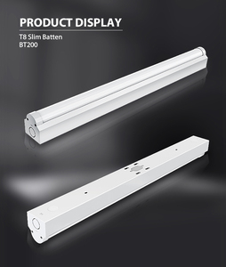 Toppo Dễ dàng cài đặt <span class=keywords><strong>T5</strong></span> T8 huỳnh quang phù hợp có thể kết nối Led tuyến tính ánh sáng công nghiệp 4 ft tuyến tính Batten đèn với trường hợp khẩn cấp - Product Image 3