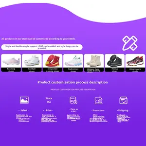 Chaussures <span class=keywords><strong>de</strong></span> football/soccer montantes respirantes pour enfants et adultes, tige synthétique, semelle extérieure en caoutchouc, crampons longs, en stock - Product Image 1