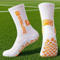 Chaussettes de sport de football pour hommes épaissies Crew ODM Logo tricoté antidérapant serviette bas chaussettes de course pour adultes