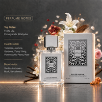 Vente en gros de mini-parfums pour hommes de 30 ml, vaporisateur portable de poche, parfum frais et fruité à la sauge et au vétiver, longue tenue