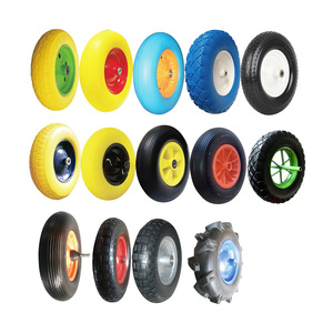 8 pouces 200x50 pouces PU Mousse de Polyuréthane Anti-Crevaison Pneu Plat Gratuit Roue - Product Image 3
