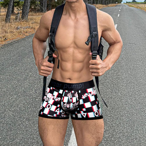 PUMP Nuovi Arrivi: Boxer da <span class=keywords><strong>Uomo</strong></span> in Nylon con Stampa alla Moda, Slip da <span class=keywords><strong>Uomo</strong></span> per Vendita all'Ingrosso - Product Image 2