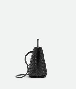Bottega BV <b>Small</b> Andiamo Top handle bag in supple Intrecciato leather with signature knot detail and <b>sliding</b> cross-body Veneta - Product Image 5