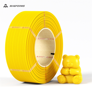 <span class=keywords><strong>Filament</strong></span> <span class=keywords><strong>PLA</strong></span> standard certifié Magforms pour imprimante 3D, <span class=keywords><strong>gris</strong></span> foncé, bleu, vert, jaune, rouge, 1,75 mm, rouleau de 1 kg - Product Image 1