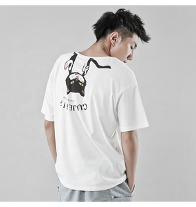 Men's T-shirt Short Sleeve T-shirt Custom Loose Cats <strong>Funny</strong> Cartoon <strong>Tshirts</strong> With Logo Custom Logo Printed Printed T Shirts T/T - Product Image 4