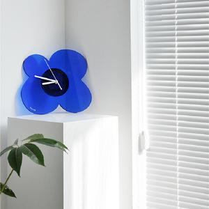 Custom logo Acrylic Living Room Flower <strong>Clock</strong> <strong>Wall</strong> Mounted Colorful Sublimation <strong>Wall</strong> <strong>Clock</strong> Home <strong>Decor</strong> - Product Image 2