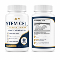 Complément de capsules de cellules souches à marque privée OEM – Soutien à l'âge sain, formule personnalisée, vente en gros, renouvellement cellulaire, supplément anti-âge