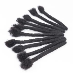 2025 Beliebteste Häkel schlösser Haar Natural Straight Black 1,5 cm Dochte Schlösser zum Flechten - Product Image 1