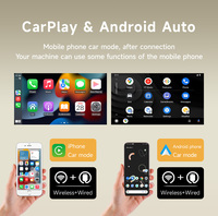 Autoradio BQCC 9 pouces Octa Core avec Mirrorlink, lecteur multimédia pour véhicule Android pour Toyota Camry, Carplay sans fil, WIFI, GPS, RDS, FM, 4G