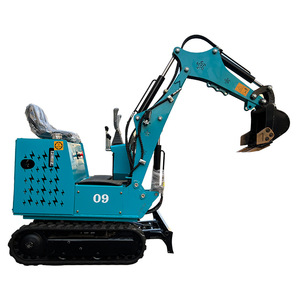 Miniexcavadora EZ-09 de 1 tonelada tipo oruga con excavación de precisión para desnudo de suelos y uso en construcción - Product Image 4