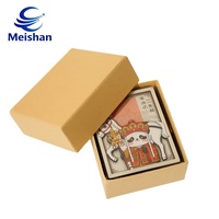 Boîtes cadeaux en carton avec couvercle pour bijoux (colliers, bagues, boucles d'oreilles, ornements) fabriquées par l'usine Meishan, avec logo personnalisé et marquage à chaud, pour mariage