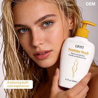 Nettoyant intime naturel à base de plantes, marque privée, soulage les irritations intimes, équilibre le pH, hygiène féminine, nettoyant intime à l'ananas
