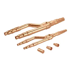 Scottfrio Copper Refnet air conditioner copper Y branch pipe/ refnet joints/disperse pipe insulations kit for MHI DIS-540-1