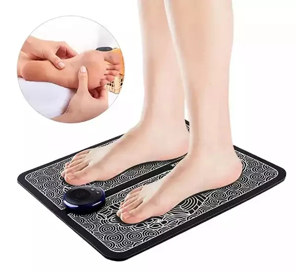Professional Other Massager Products Electric Foot Mat Massager Massage Device Black Football Shoes Zhejiang Comfortable KS-9302
