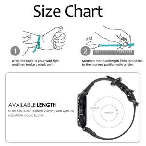 Bracelet de montre en nylon pour <span class=keywords><strong>Samsung</strong></span> Galaxy watch 5 pro 46mm 42mm Active2 Active1 <span class=keywords><strong>Gear</strong></span> <span class=keywords><strong>S3</strong></span> <span class=keywords><strong>frontier</strong></span>, 20mm 22mm 24mm - Product Image 5