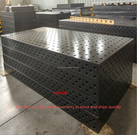 Table de travail de soudage 3D D28 pour atelier de fabrication, sans alimentation électrique, surface à grande planité pour un positionnement précis du soudage