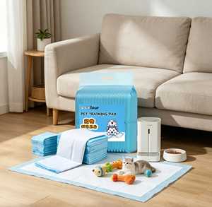 Almohadillas Ultra Suaves Tipo Nube para Mascotas, SAP Súper Absorbente, a Prueba de Fugas, Desechables, para Entrenamiento de Perros y Gatos - Product Image 1