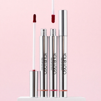 Teinte à lèvres peel-off en gros sous marque privée, 5 couleurs, longue tenue, anti-transfert, gloss à lèvres peel-off