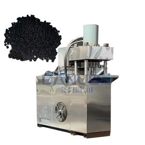 Máquina Prensadora de Carbón en Polvo Hidráulica de Acero Inoxidable DANUBE, Máquina Briquetadora de Carbón Cuadrado de Combustión Rápida - Product Image 1