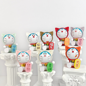 กล่องปริศนาโดราเอมอนนำโชค: <span class=keywords><strong>รูป</strong></span><span class=keywords><strong>โด</strong></span>ราเอมอนเก๋ไก๋รูปปั้น<span class=keywords><strong>กา</strong></span><span class=keywords><strong>ร์</strong></span>ตูนน่ารักๆสำหรับตกแต่งรถยนต์หรือเดสก์ท็อป - Product Image 3