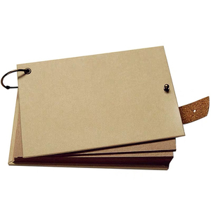 Vải lanh Bìa vít bài ràng buộc Album Ảnh Album tự dính DIY sổ lưu niệm 40 trang Quà Tặng Giấy bìa in ấn - Product Image 2