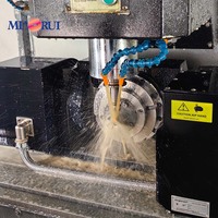 Fraiseuse à surface de travail CNC Miaorui 12.7*50.8*65L*(2+2)T, fraise à affleurer, fraise à ébavurer, fraise à bois, insert en carbure
