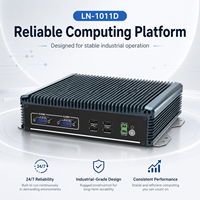 Mini PC Compacto con CPU I7-8550U/I3-1215U/I5-1235U, LAN, USB, COM, HD, VGA, SSD Opcional, Windows/Linux para Control de Puerta de Enlace