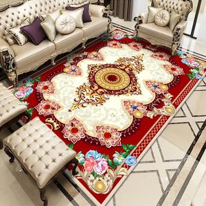 China barato <span class=keywords><strong>Boreal</strong></span> Europa comercial 3D impresión a prueba de suciedad mantener caliente alfombras de terciopelo de cristal suave y alfombra para sala de estar - Product Image 3