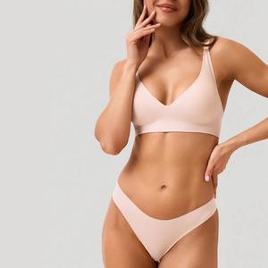 <span class=keywords><strong>ชุด</strong></span><span class=keywords><strong>ชั้น</strong></span><span class=keywords><strong>ใน</strong></span>ไร้รอยต่อ Chuangerm OEM สำหรับผู้หญิง แบบบาง ไร้โครง ใส่สบาย นุ่ม รองรับทรง เซ็กซี่ <span class=keywords><strong>ชุด</strong></span><span class=keywords><strong>ชั้น</strong></span><span class=keywords><strong>ใน</strong></span>แบบวีคอ บราและกางเกง<span class=keywords><strong>ใน</strong></span> - Product Image 2