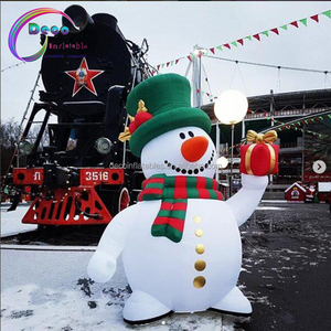 Décoration <span class=keywords><strong>de</strong></span> Noël <span class=keywords><strong>gonflable</strong></span> géante <span class=keywords><strong>de</strong></span> 4 m, <span class=keywords><strong>bonhomme</strong></span> <span class=keywords><strong>de</strong></span> <span class=keywords><strong>neige</strong></span> <span class=keywords><strong>gonflable</strong></span> pour les événements intérieurs et extérieurs - Product Image 3