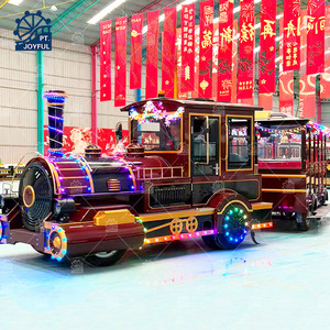 รถไฟฟ้าไร้รางสำหรับใช้งานกลางแจ้ง รุ่นคริสต์มาส ทนทาน เหมาะสำหรับการใช้งานเชิงพาณิชย์ - Product Image 6